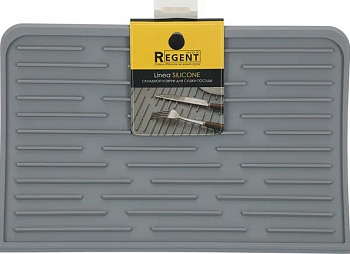 Складной коврик для сушки посуды 40х30см (20х30см) Linea Silicone арт.74-001 (REGENT)