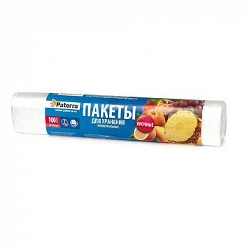 Пакеты для хранения универсальные, 24*36  PATERRA 100 шт/25 (109-007)