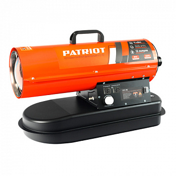 Тепловая пушка дизельная Patriot DTC-115, 11 кВт, 320 м2/ч, термостат.