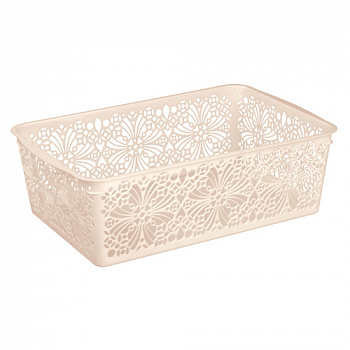 Корзинка универсальная 300х195х95мм "Floral"(микс 1) 4312962 Бытпласт