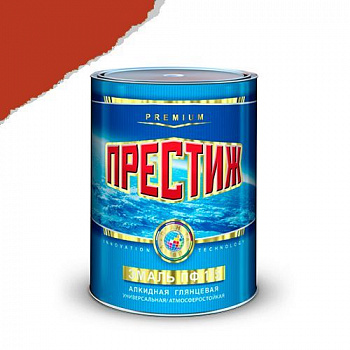 Эмаль ПФ-115 (Красная 10 кг) "ПРЕСТИЖ"