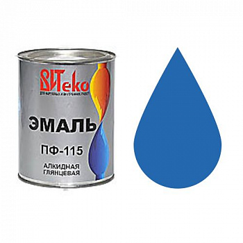Эмаль ПФ-115 ВИТЕКО (Голубая 20 кг "ЦАРИЦЫНСКИЕ КРАСКИ")