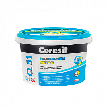 Масса гидроизолирующая эластичная Ceresit СL 51/5 (5кг) 2572043