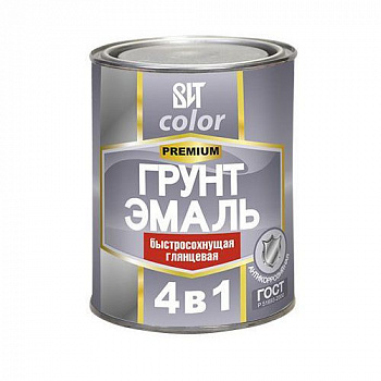 Грунт-эмаль по ржавчине ВИТ color (белая 1,8 кг  "ЦАРИЦЫНСКИЕ КРАСКИ")