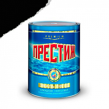 Эмаль ПФ-115 (Черная 2,8 кг) "ПРЕСТИЖ"