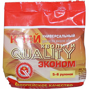 Клей обойный "QUALITY" эконом 150г.