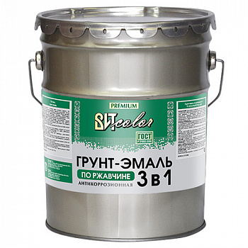 Грунт-эмаль по ржавчине ВИТ color (серая  5 кг  "ЦАРИЦЫНСКИЕ КРАСКИ")