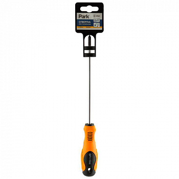 Отвертка Park Standart PH1х15см, двухкомпонентная рукоятка, крестовая арт.008398