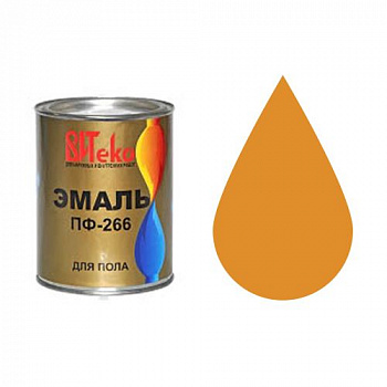 Эмаль ПФ-266 д/пола ВИТЕКО (Желто-коричневая 20 кг "ЦАРИЦЫНСКИЕ КРАСКИ")