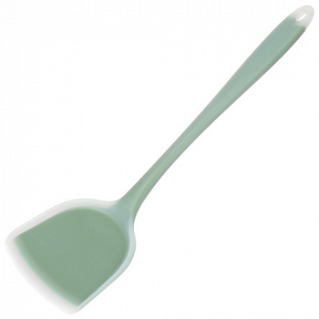 Лопатка Daniks Verde Y4-8867 силикон, 32.5 см, навеска (485181)