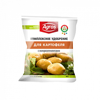 Удобрение комплексное Agros для картофеля с микроэлементами 2,5кг(NPK 2:11:18) 10/300[7171]