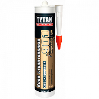Клей строительный Tytan Professional №901сверхпрочный, бежевый 390 гр.
