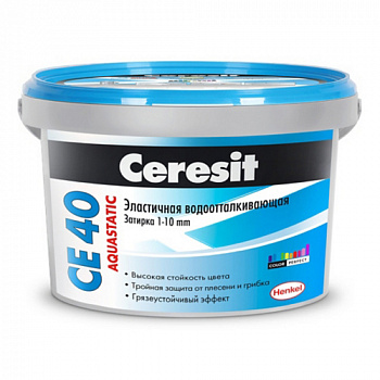 Затирка Ceresit СЕ40/2 №03 Белый мрамор (2 кг) 2621567