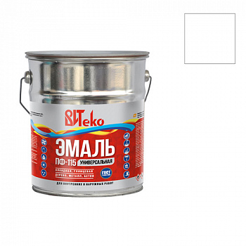 Эмаль ПФ-115 (Белая 5 кг "Витеко")