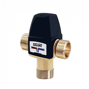 Клапан смесительный Ogint Ду20 Ру10 р/р Kvs2.12 30-65C т/стат лат в/ниж