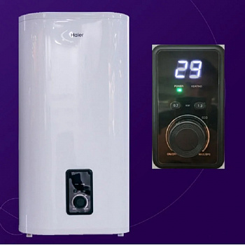 Водонагреватель накопительный электрический Haier ES 80V-F4 INOX Плоск.,бак нерж., 2кВт, 80л