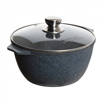 Кастрюля 3л АП "Premium" (blue).арт. 43903