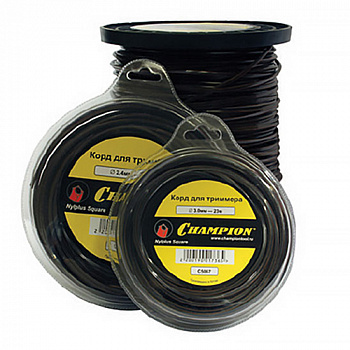 Корд трим.CHAMPION  Nylplus Square 2.4мм* 15м (квадрат) C5065