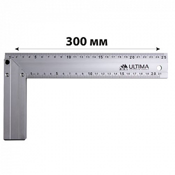 Угольник Ultima, 300 мм, цельнометаллический арт.132001