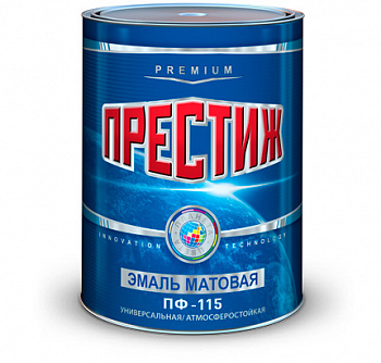 Эмаль ПФ-115 (Белая 10 кг) "ПРЕСТИЖ"