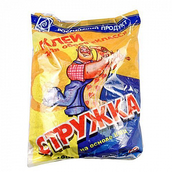 Клей  "КЛАСС-СТРУЖКА" в п/э пакете 400 гр (15 шт)