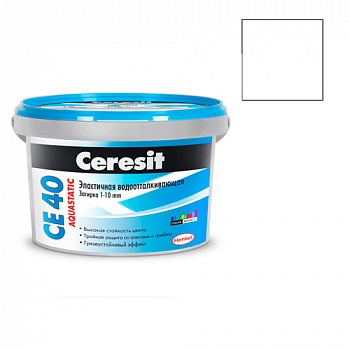 Затирка Ceresit СЕ40/1 №01 Белая (1кг) 2780260