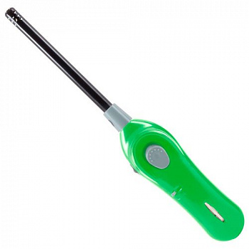 Зажигалка газовая т.м.ECOS GL-001G,зеленая