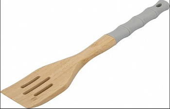 Лопатка кулинарная с прорезями 30.5х5.5см Linea BAMBOO арт.74-202 (REGENT)