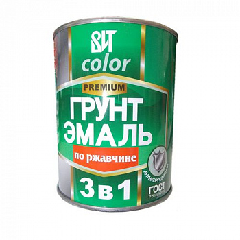 Грунт-эмаль по ржавчине ВИТ color (серая 20 кг  "ЦАРИЦЫНСКИЕ КРАСКИ")